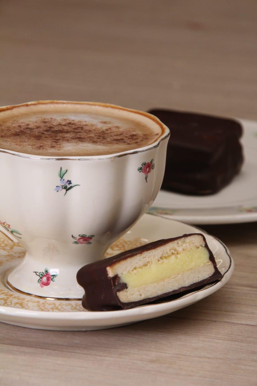 Galletas de limón y chocolate