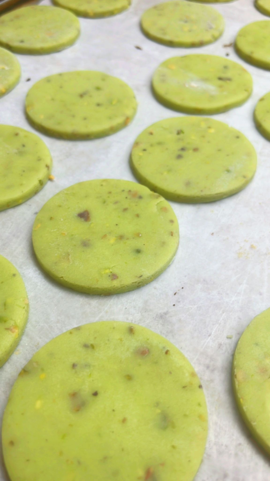 Alfajor edición especial pistacho