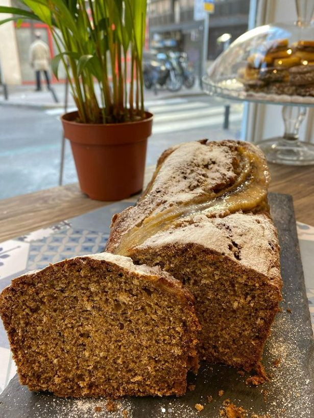 Nueces Queque Platano Queque De Platano Facil BIZCOCHO DE PLATANO