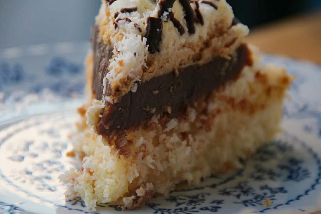 Brownie de coco