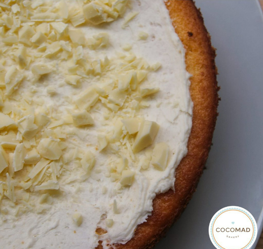 Cheesecake chocolate blanco