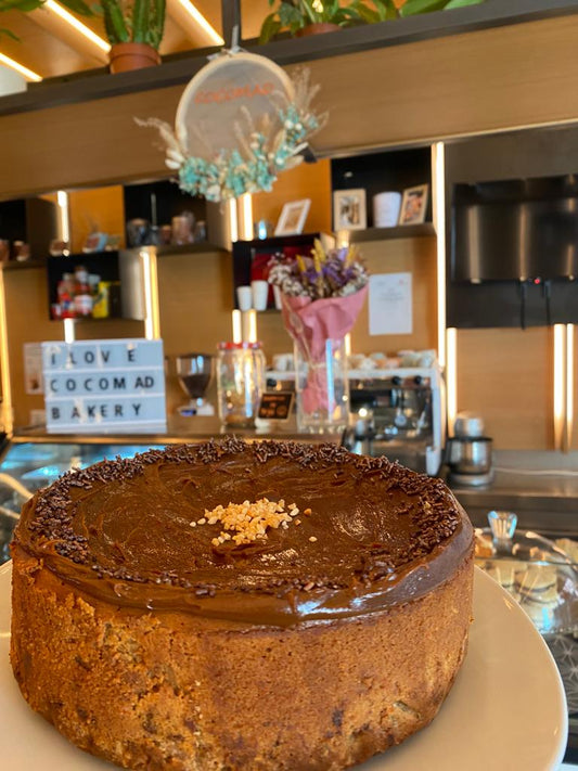 Cheesecake de dulce de leche