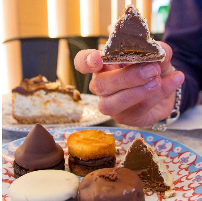 Conito de dulce de leche