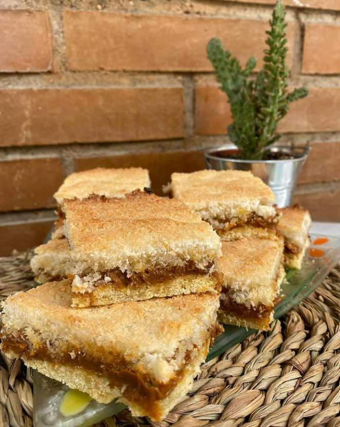 Tarta de Coco y dulce de leche
