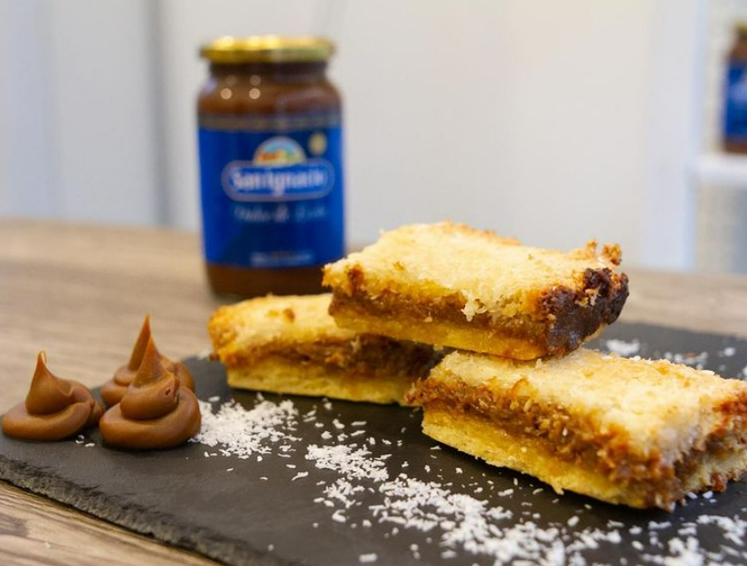Tarta de Coco y dulce de leche