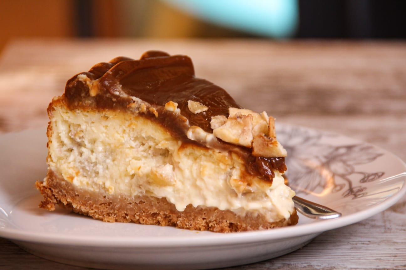 Cheesecake de Coco y dulce de leche